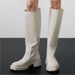 Zara rubberized boots